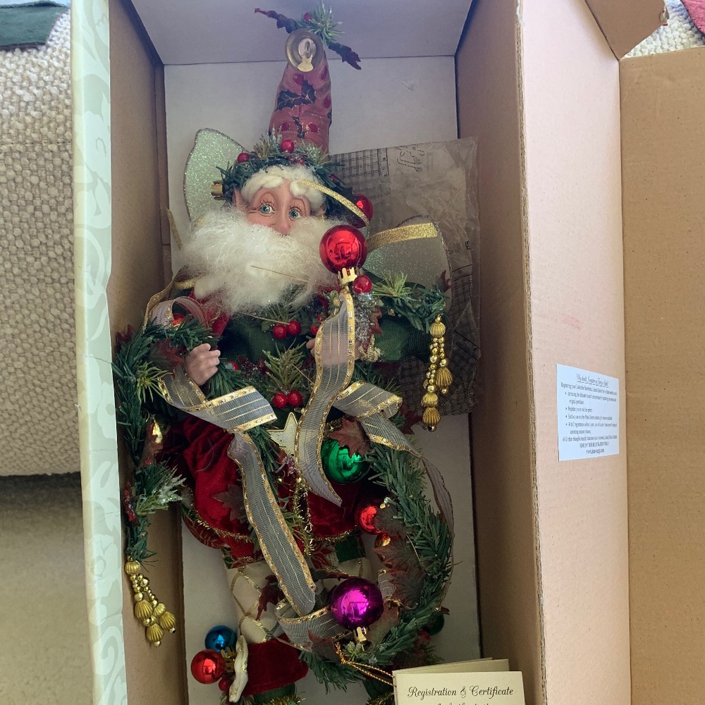 Mark Roberts Deck the Halls fairy- LIMITED EDITION!